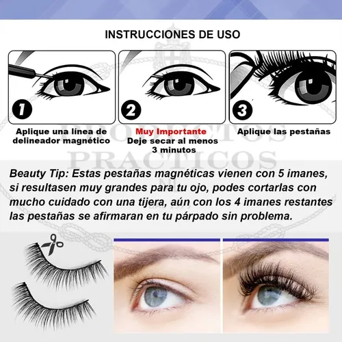 Delineador Magnético Repuesto Para El Kit Pestañas Magnet..