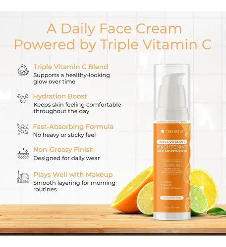 Crema Facial Vitamina C Tree To Tub Fmc