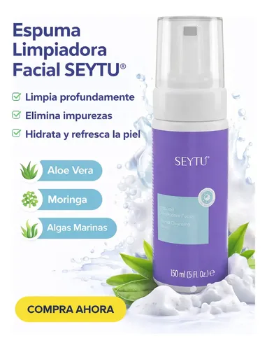 Espuma De Limpieza Facial Seytu Kit X2
