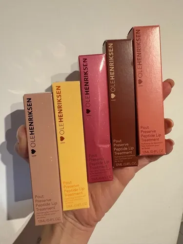 Olehenriksen Peptide Lip Treatment Creme Brulee Glimmer