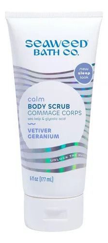 Exfoliante Corporal Seaweed Bath Co. Calm Vetiver Geranio 18