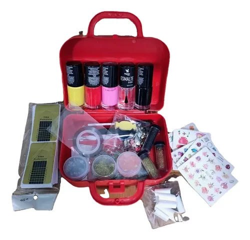 Kit Manicuria, Nenas, Uñas, Navidad, Dia Del Niño, Regalo