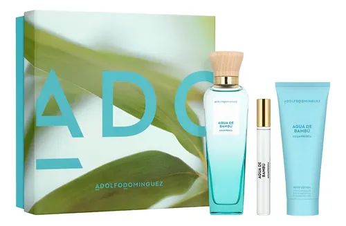 Perfume Mujer Adolfo Dominguez Agua De Bambu Edt 120ml Set