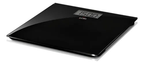 Balanza Baño Gama Scg-430 Gbn1 Vidrio Negro/digital/150kgs