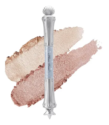 Iluminador En Barra Flower Knows Shell’s Jewel 2 En 1, Cremo