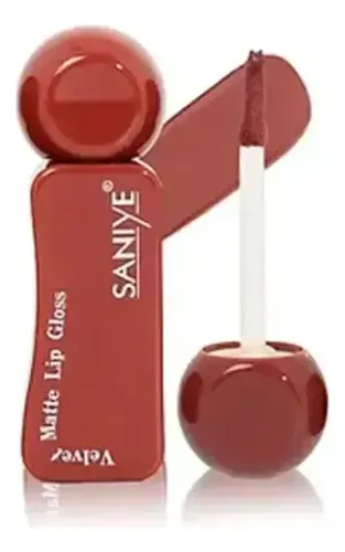 Labial Liquido Velvet Matte Lip Gloss Larga Duracion Saniye Color 02