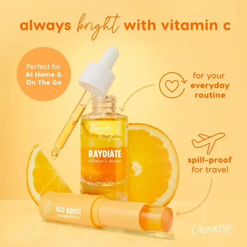 Sérum Iluminador En Barra Con Vitamina C Para Rostro Y Ojos