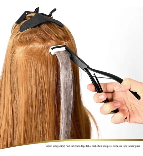 Alicates For Extensiones De Cabello Con Cinta Adhesiva,