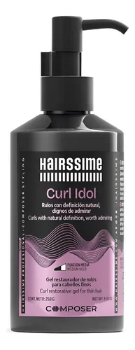 Hairssime Curl Idol Gel Rulos Cabello Fino