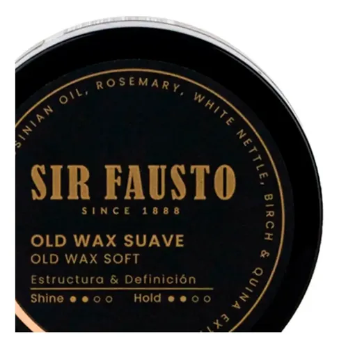 Sir Fausto Barberia Old Wax Gel Efecto Húmedo Suave 50 Ml