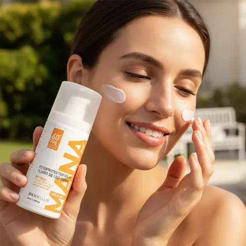 Protector Solar Fluido Blanco Spf 60 50ml Biobellus