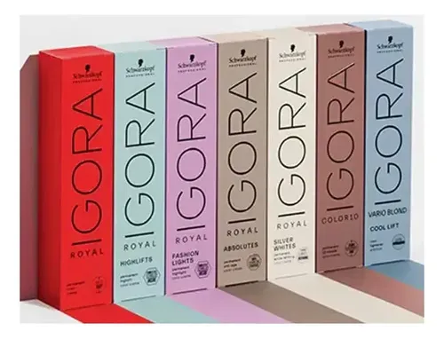 Kit Tintura Igora Royal Schwarzkopf Coloracion + Oxidante Tono 6-46