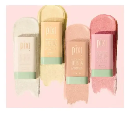 Pixi, Bálsamo Iluminador On-the-glow Superglow, Lo + Tono Del Maquillaje Gilded Gold