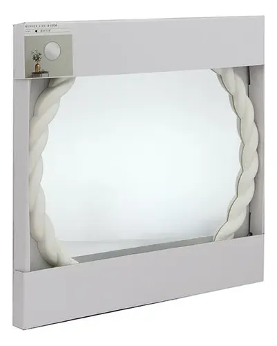 Espejo Cirular Vgo Diseño Moderno Plastico 40cm Colores