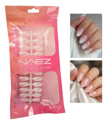 Tips Softgel Naez Prelimados 240pcs Almendras Uñas Gel