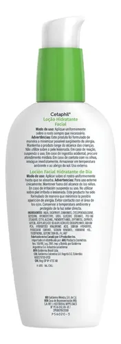 Loción Hidratante Facial De Día Cetaphil Con Ácido Hialurónico x 88 Ml