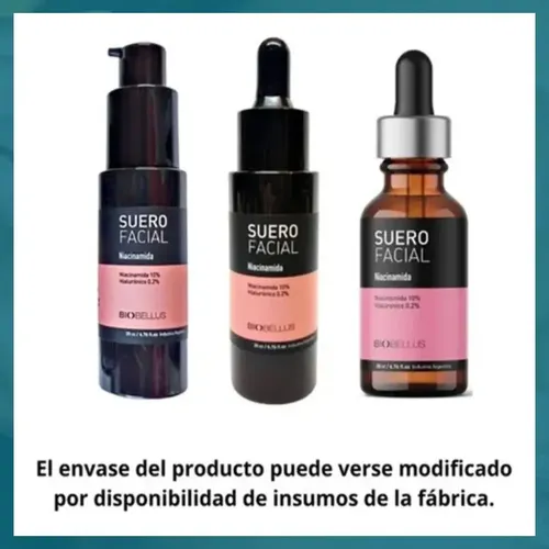 Suero Facial Niacinamida X30cc Piel Mixta Biobellus