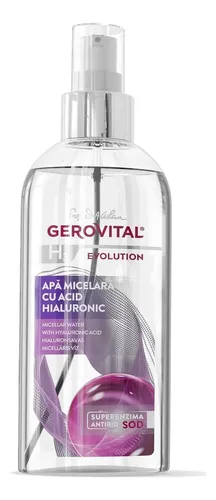 Agua Micelar Con Ácido Hialurónico Gerovital Evolution