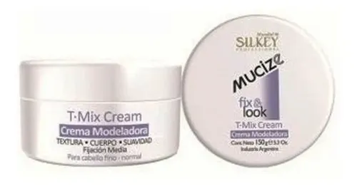 Silkey Crema Modeladora Sin Enjuague Crema Para Peinar T-mix