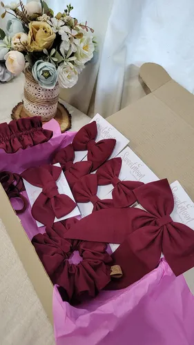 Set/combo Accesorios De Cabello Escolar Hebillas Vincha