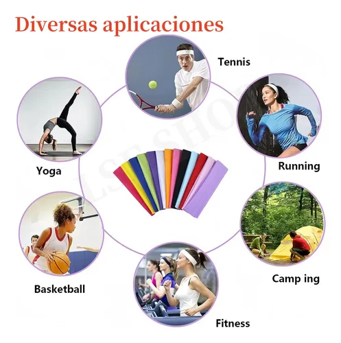 Valerina Valeriana Diadema Banda De Cabello Ancha 12 Piezas