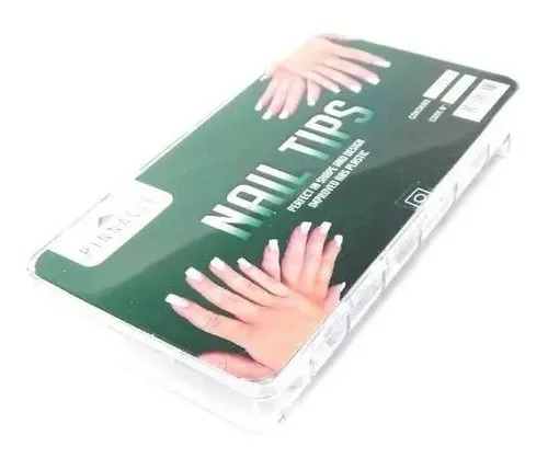 Pinnacle Nail Tips Blancas Confeccion Uñas Esculpidas X 200
