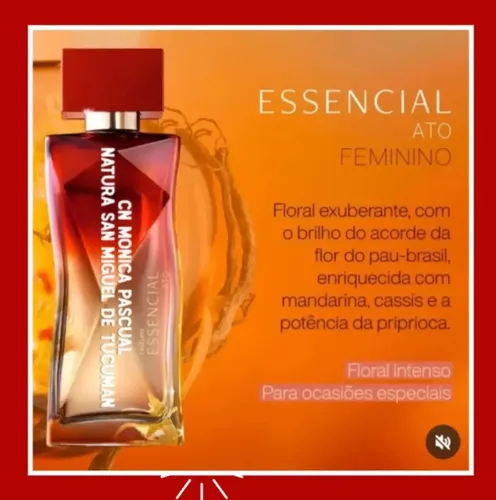 Natura Essencial Ato Mujer Eau De Parfum 100 Ml