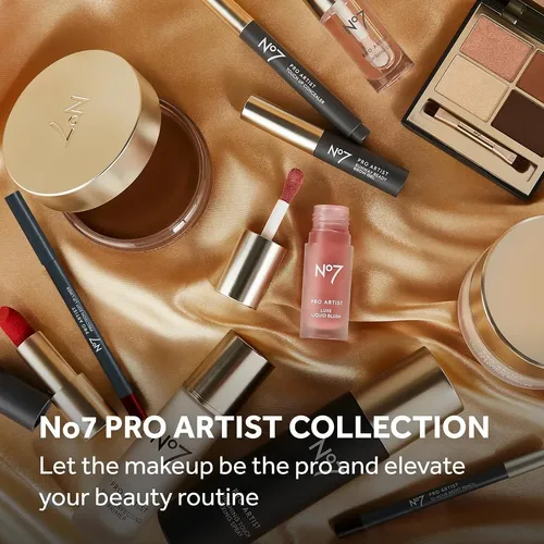 Rubor Líquido No7 Pro Artist Luxe Coral Blush 0.20 Fl Oz