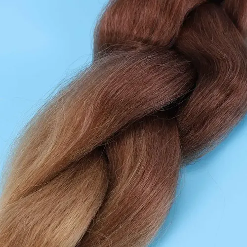 [5 Trenzas Sucias, Cabello Trenzado Sintético Graduado, Cabe