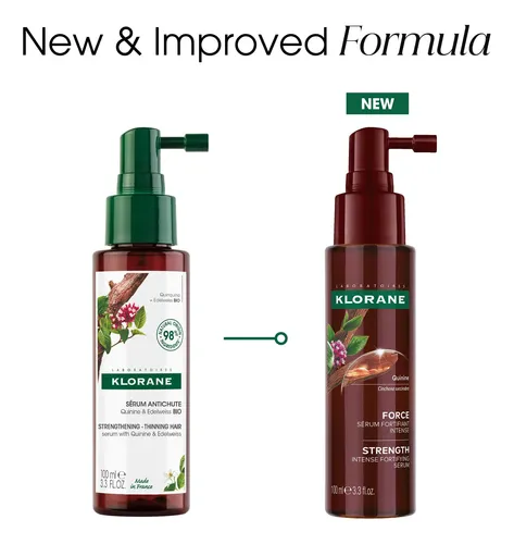 Sérum Fortalecedor Klorane Para Adelgazar El Cabello, 3.3 Fl