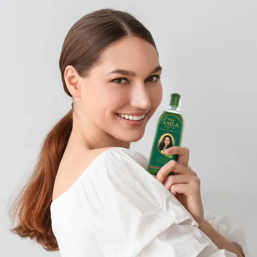 Aceite Capilar Dabur Amla, Aceite Herbal Nutritivo, 500 Ml,