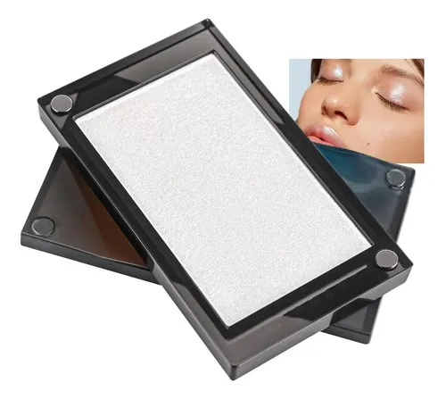 Iluminador Compacto Anwuozu 02 Pearl White Shimmer