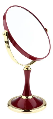 Espejo Cosmético 30x16cm Rojo