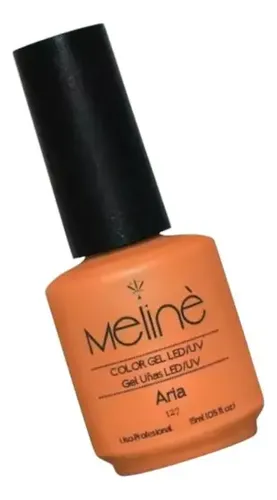 Meline Esmalte Semipermanente Color Gel Led/uv 127 Aria