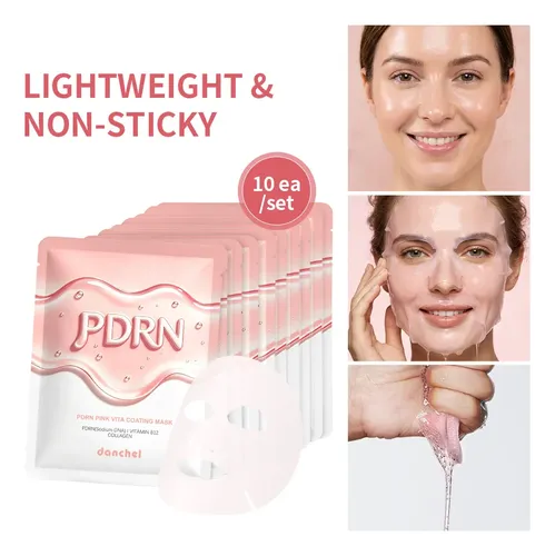 Mascarilla Facial Danchel Pdrn Pink Vita X10 Todo Tipo De Piel