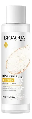 Locion Facial De Pulpa De Arroz Bioaqua 120 Ml
