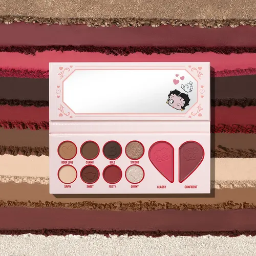 Paleta De Sombras Y Rubores Beauty Creations X Betty Boop
