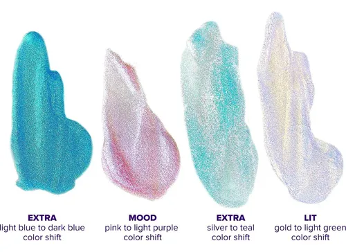 Lápiz De Glitter Cambio De Color Unicorn Snot Kirakira