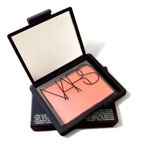 Rubor en Polvo Nars Blush Tono Orgasm, Acabado Satinado y Larga Duración (16 h)