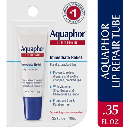 Reparador de Labios Aquaphor 10ml Lip Repair Bálsamo Lipstick Labio Seco