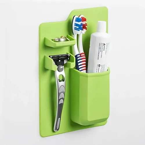 Organizador De Silicona Para Brochas Y Cepillos Para Baño