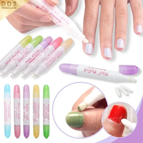Lapiz Corrector Removedor Esmaltes Uñas Esculpidas Manucuria