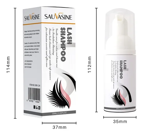 Mousses Limpiadoras De Pestañas, 30 Ml, Espuma Limpiadora Pa