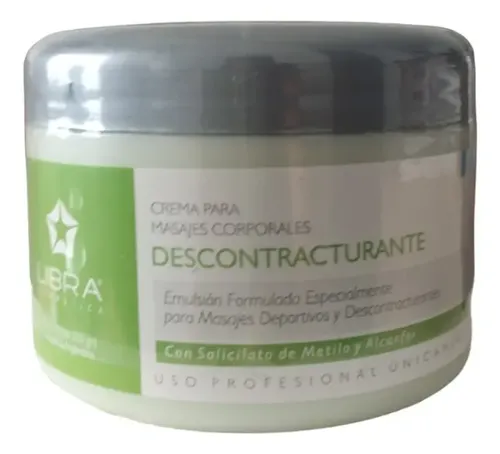 3 Crema Masajes Descontracturante 250gr. – Libra Cosmetica Fragancia Suave