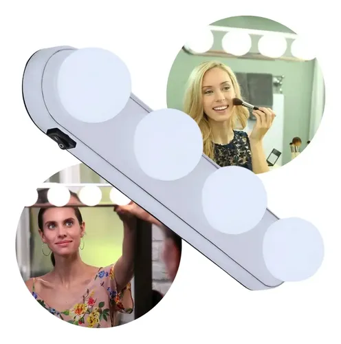 Luz Led Portatil Glow Studio Maquillaje Espejo Sopapa Beauty