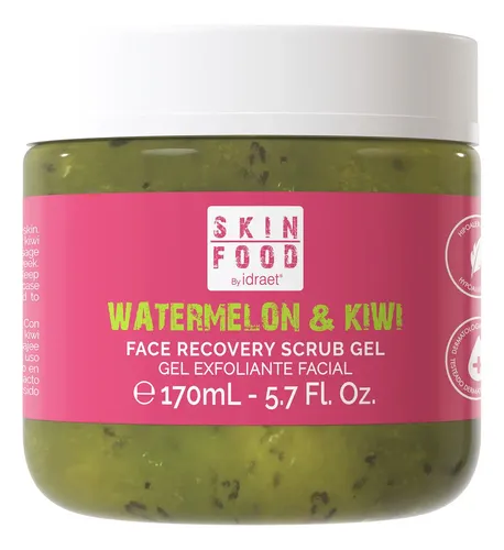 Idraet Skin Food Watermelon Kiwi Gel Exfoliante Facial 170ml Momento de aplicación Día/Noche Tipo de piel Grasa
