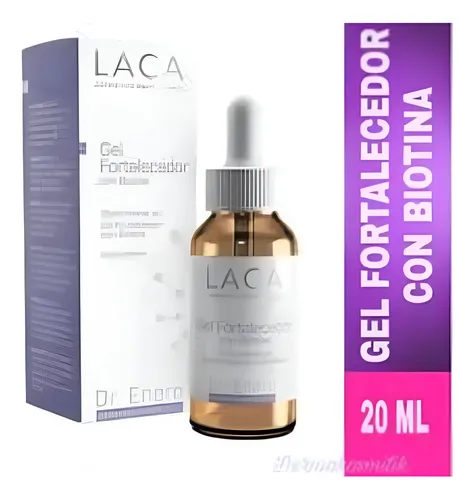 Gel Fortalecedor Con Biotina Laca Uñas Cejas Y Pestañas