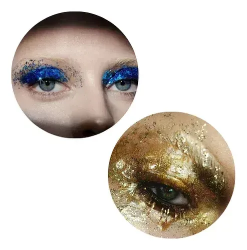 Sombras Glitter En Gel Color Pink 21 Tubo X 6