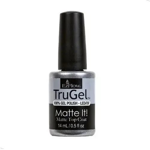 Ezflow Trugel Top Coat Mate Matte It! Semipermanente X 14ml