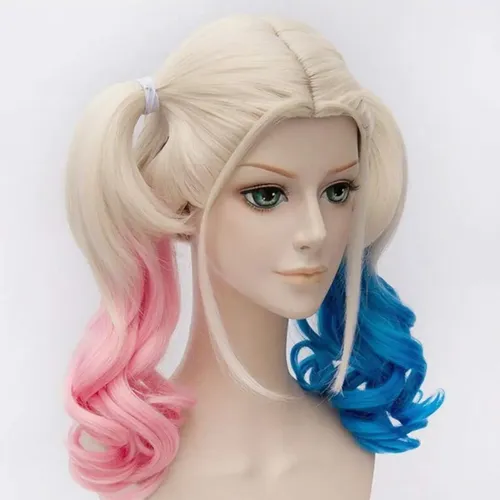 Party Store Peluca Peluca Harley Quinn Guason Jocker Cospley